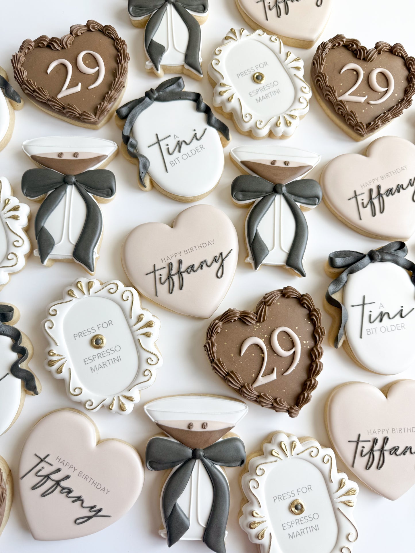 Press for champagne doorbell plaque cookie cutter