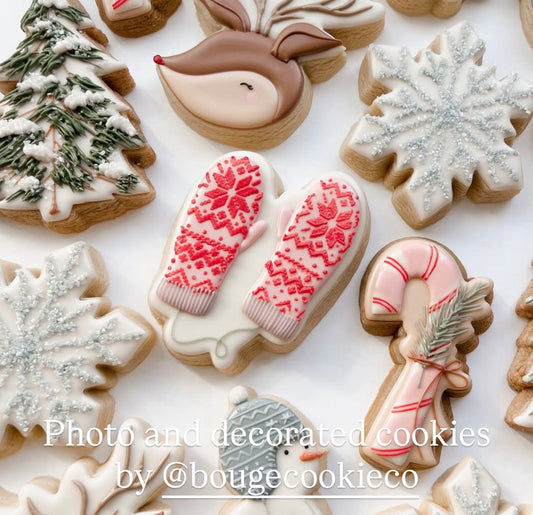 Mittens no. 2 cookie cutter (Bougecookieco)