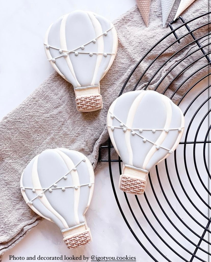 Hot air balloon no. 2 cookie cutter