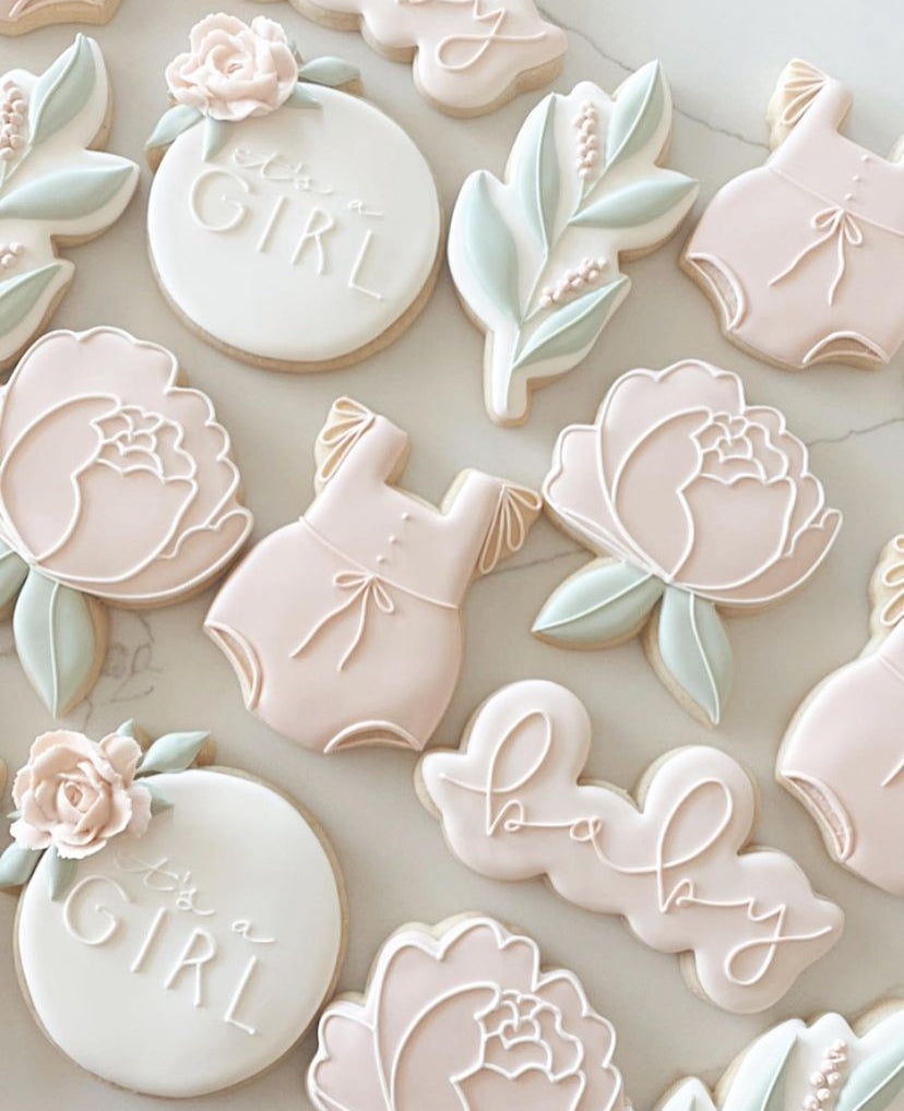 Circle with greenery no. 5 cookie cutter