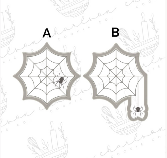 Spider web cookie cutter (sweetdeespatisserie)