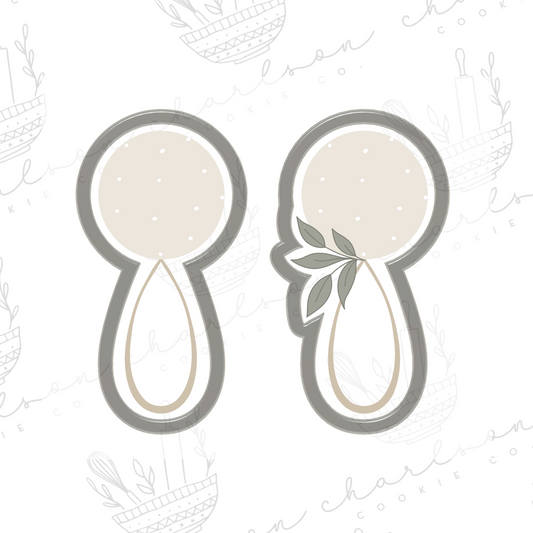 Baby rattle no. 3 cookie cutter