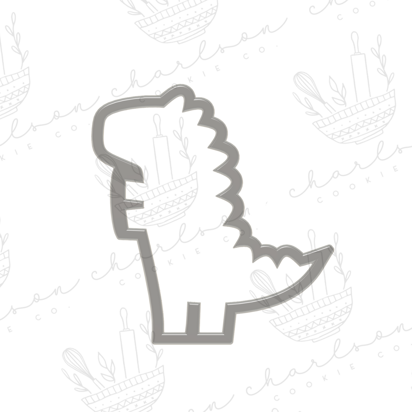 Dinosaur cookie cutter