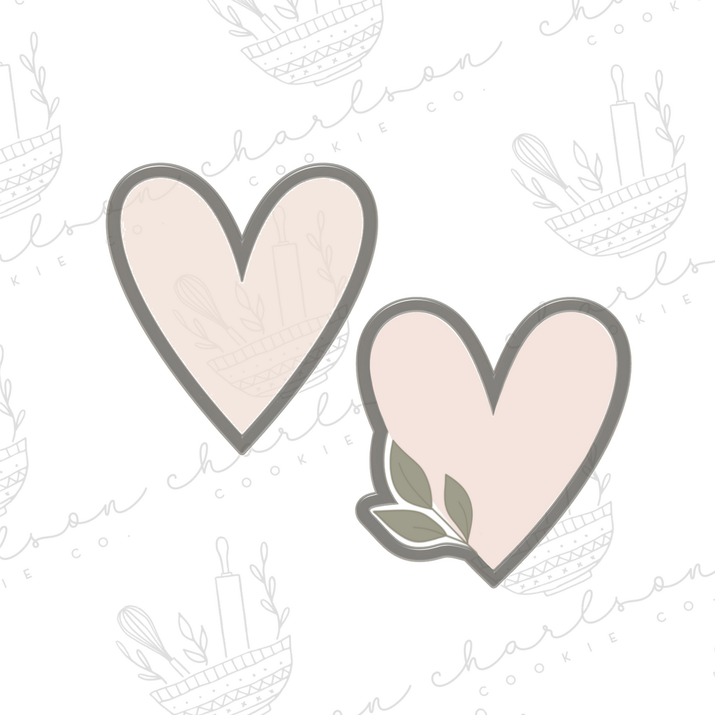 Heart no. 1 cookie cutter