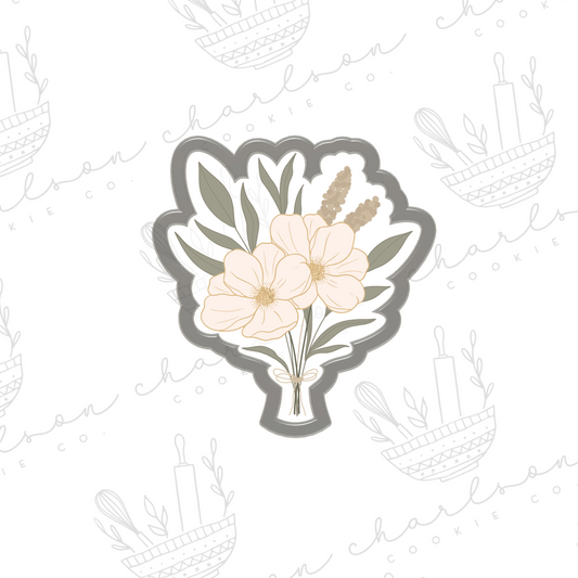 Floral bouquet no. 2 cookie cutter