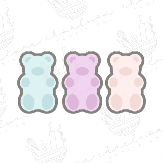 Gummy bear cookie cutter