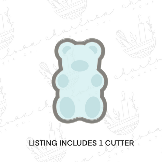 Gummy bear cookie cutter