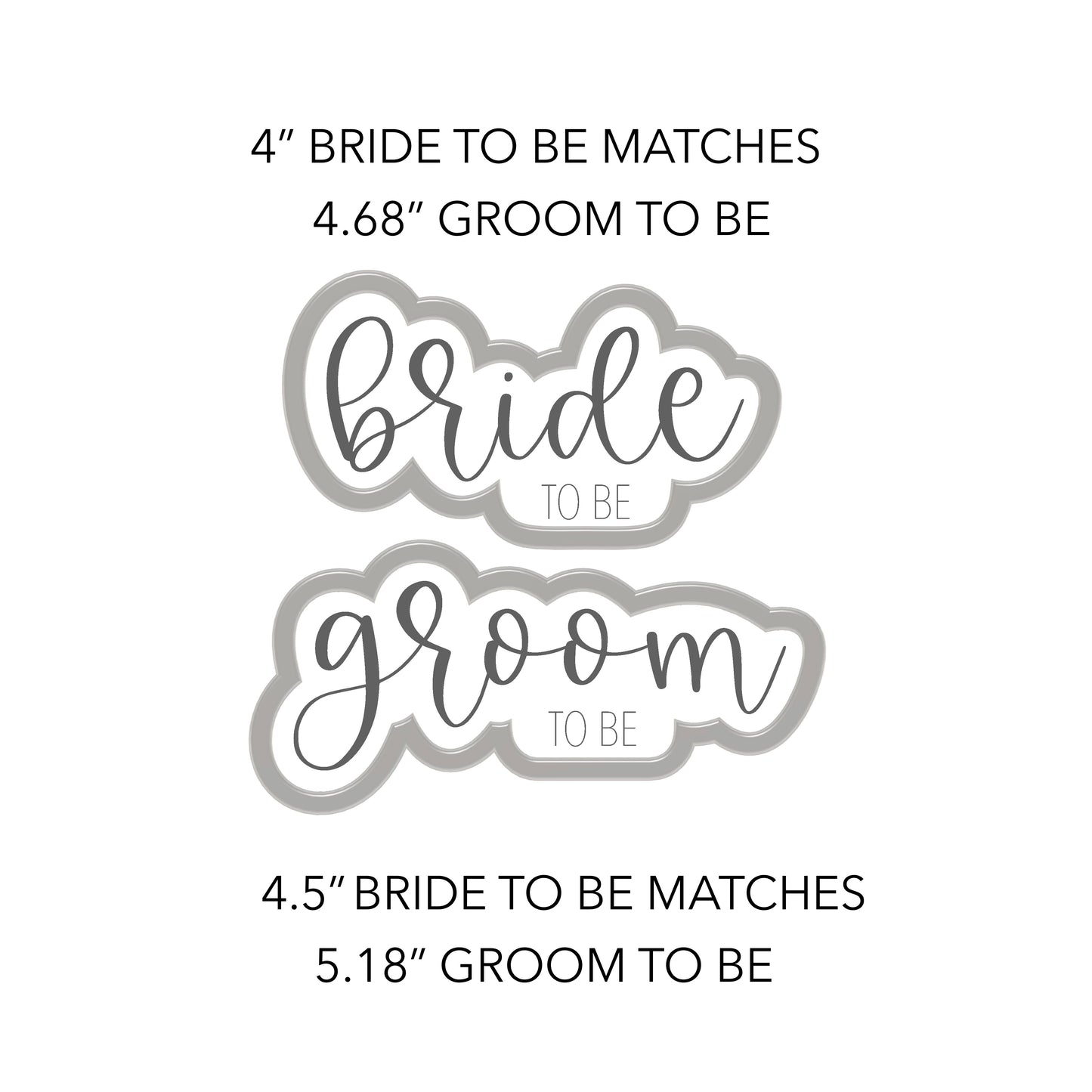 Bride to be cookie cutter