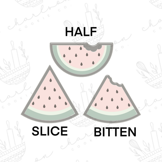 Watermelon cookie cutter