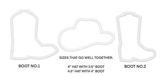 Cowboy hat cookie cutter