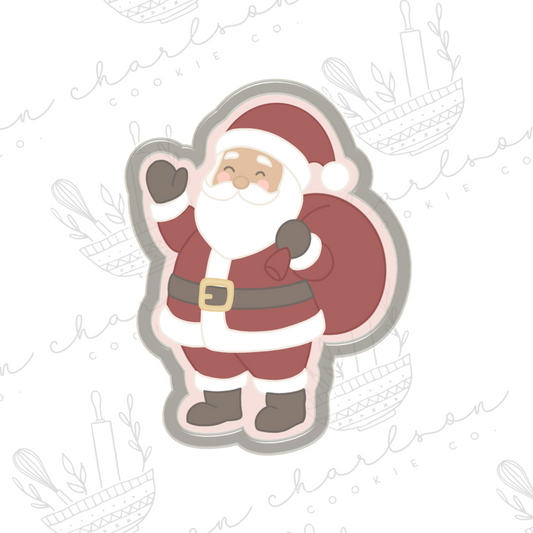 Santa no. 4 cookie cutter