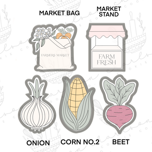 Farmers market theme cookie cutters (Simplyxsweet_)