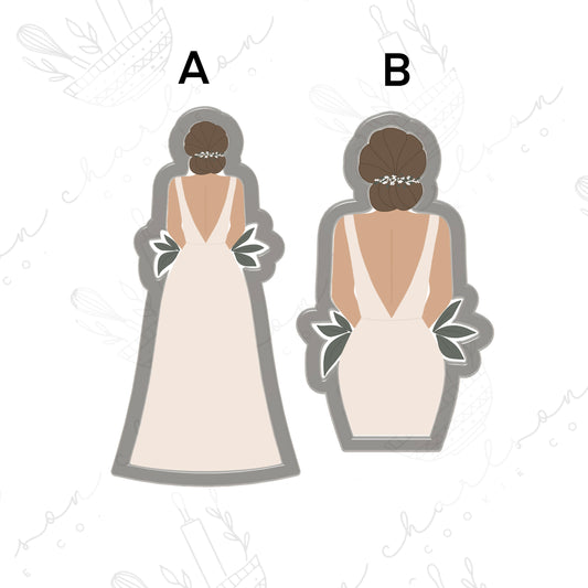 Bride no. 2 cookie cutter