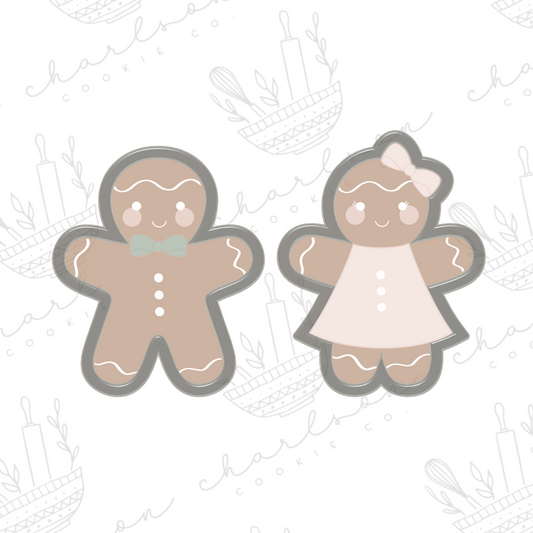 Gingerbread cookie cutter