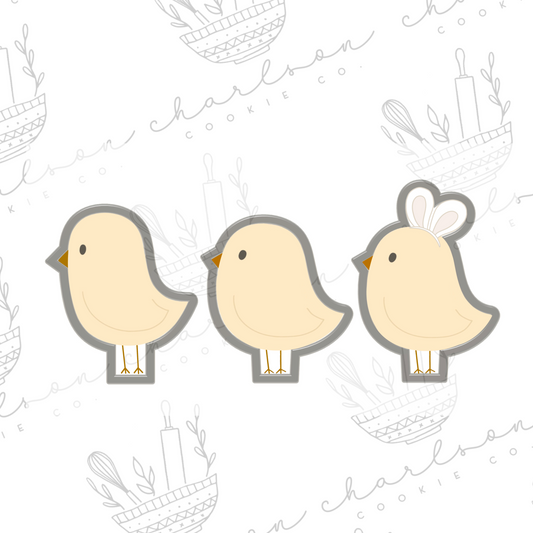 Chick cookie cutter