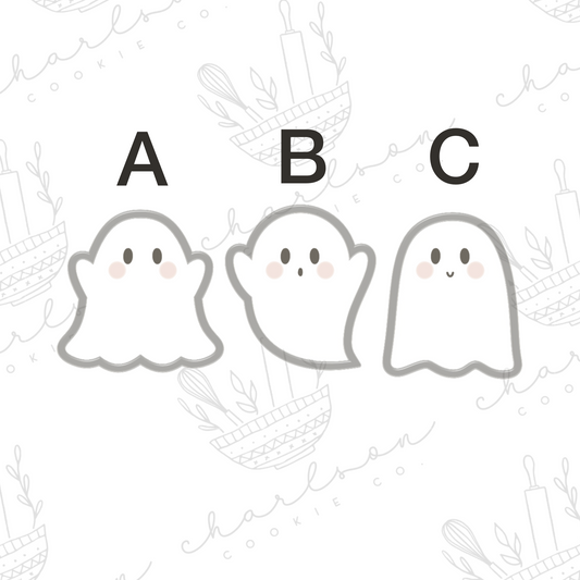 Ghost no. 4 cookie cutter
