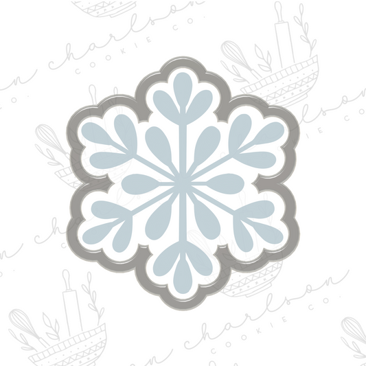 Snowflake no. 4 cookie cutter