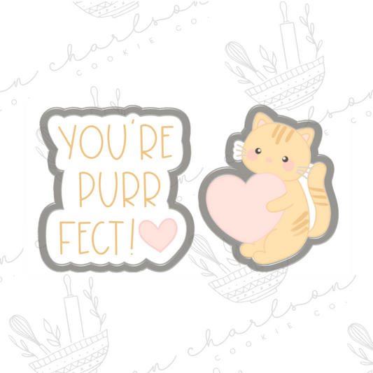You're purrfect! cookie cutter