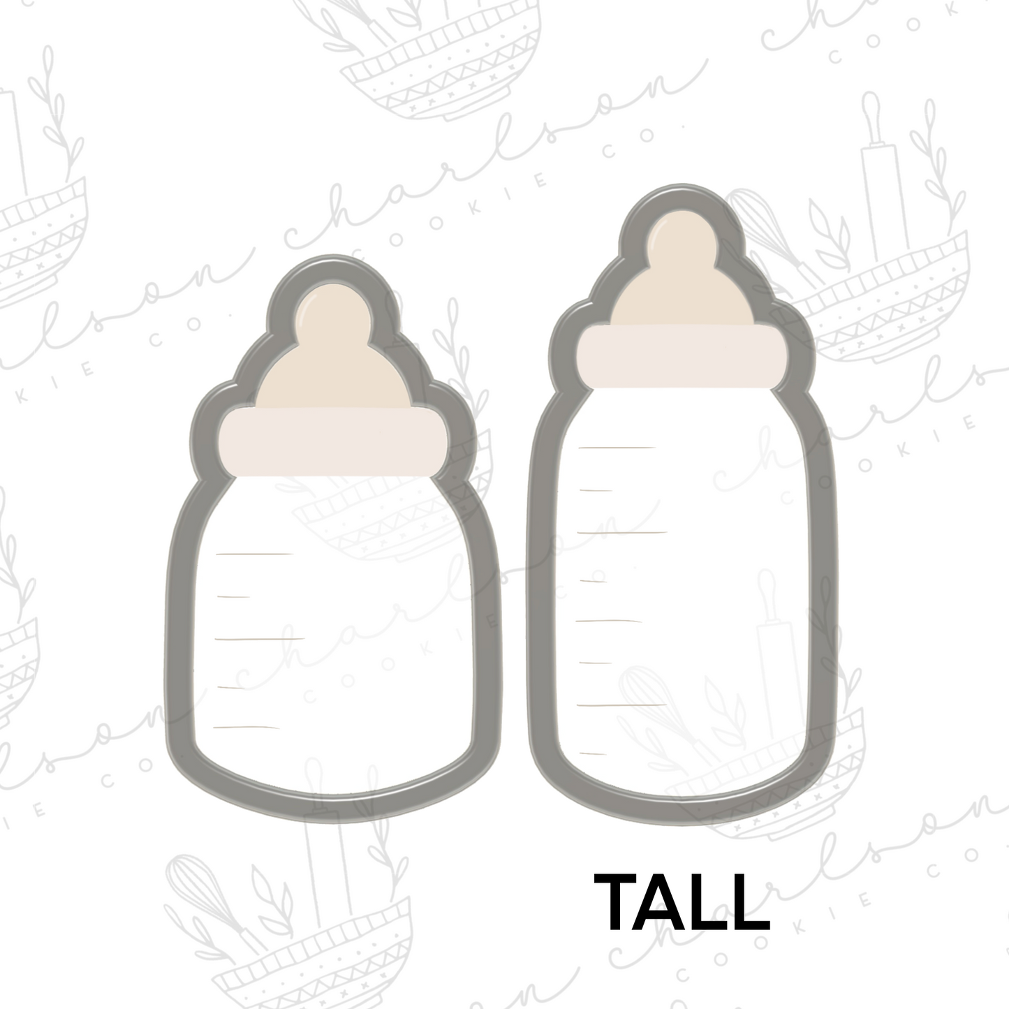 Baby bottle no. 3 cookie cutter