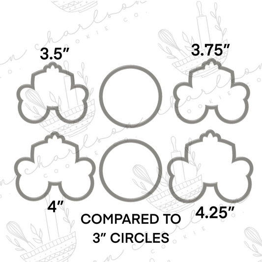 Princess carriage cookie cutter