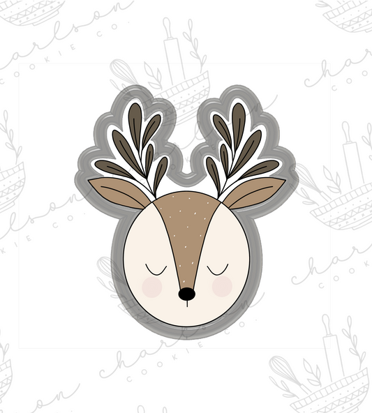 Deer head cookie cutter