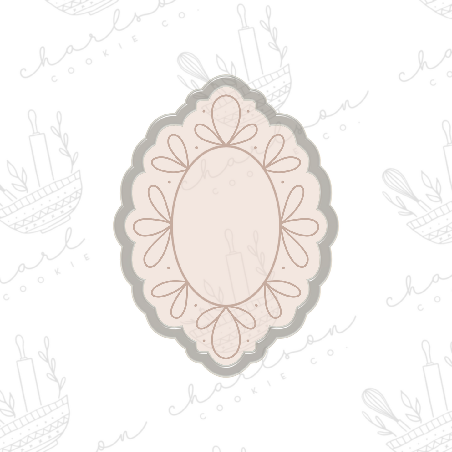 Plaque no. 14 cookie cutter