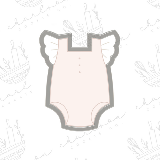 Baby ruffle outfit no. 4 cookie cutter