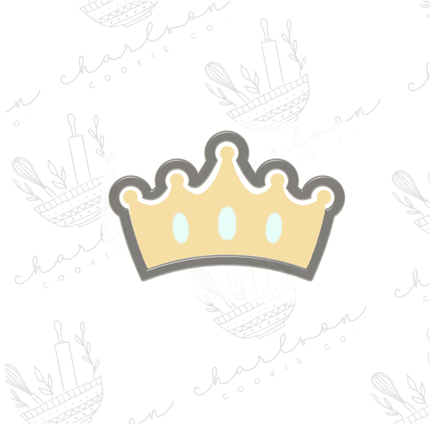 Crown no. 2 cookie cutter