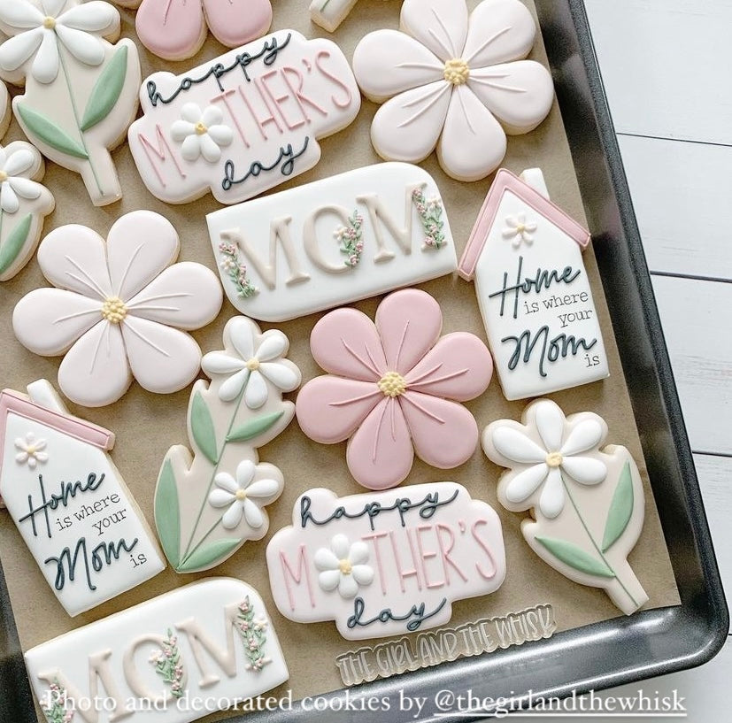 Daisy stem cookie cutter