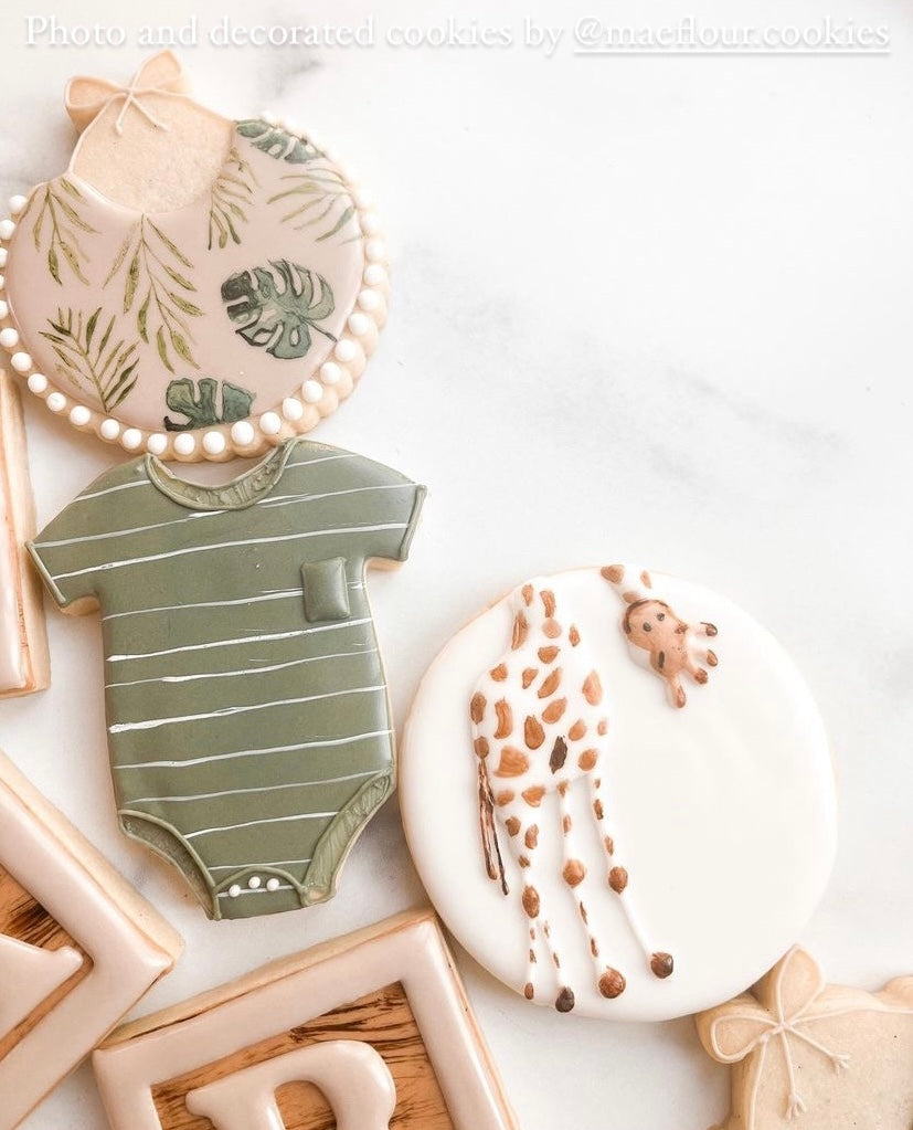 Baby basic onesie cookie cutter