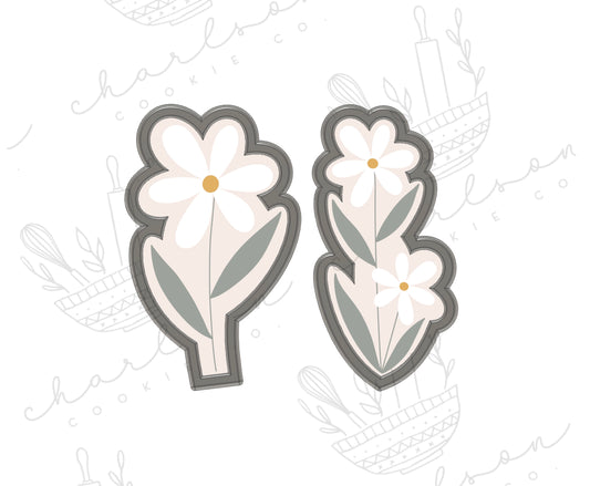 Daisy stem cookie cutter