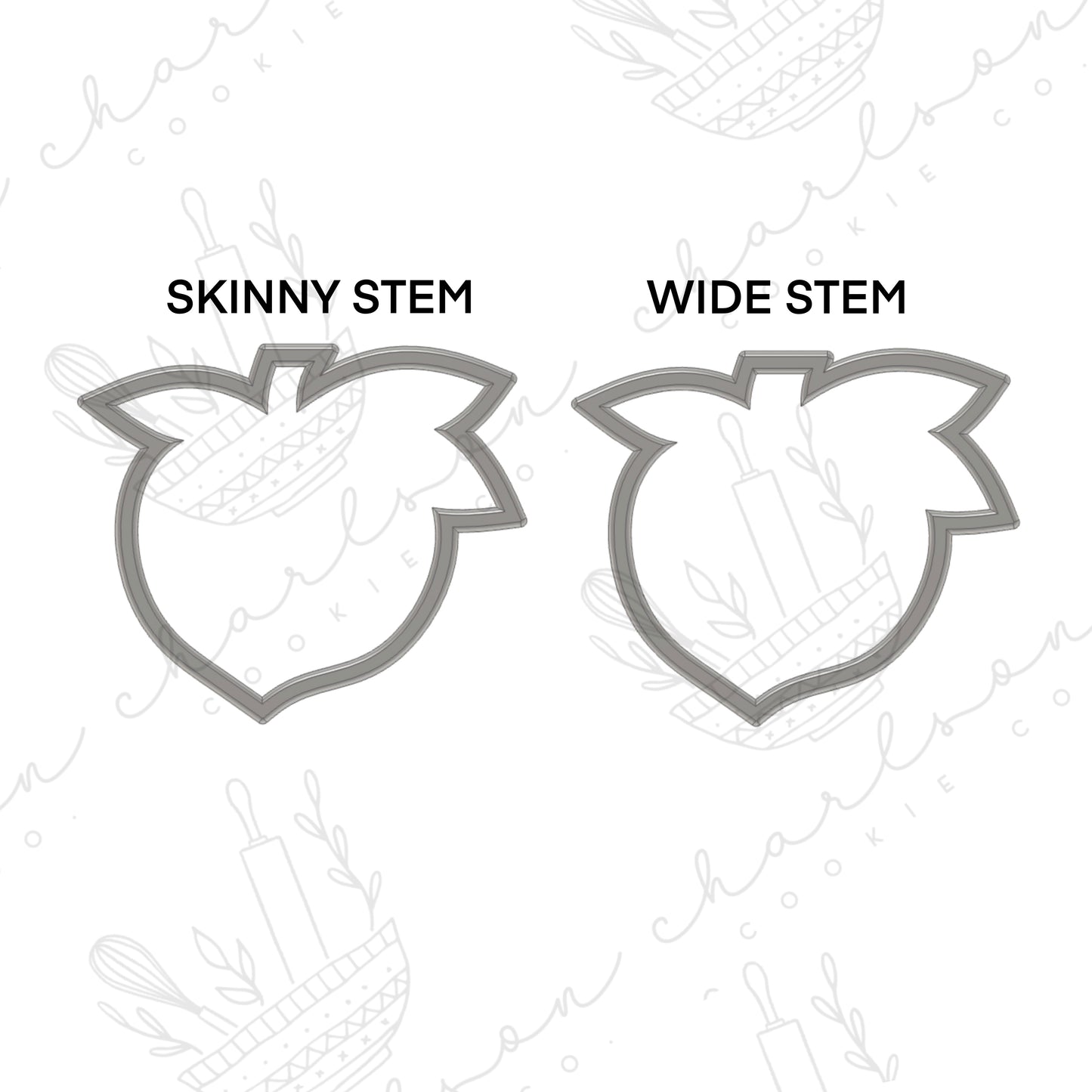 Peach cookie cutter