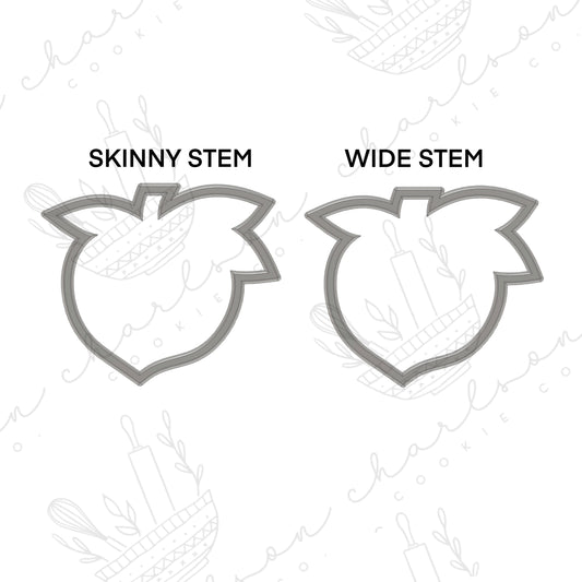 Peach cookie cutter