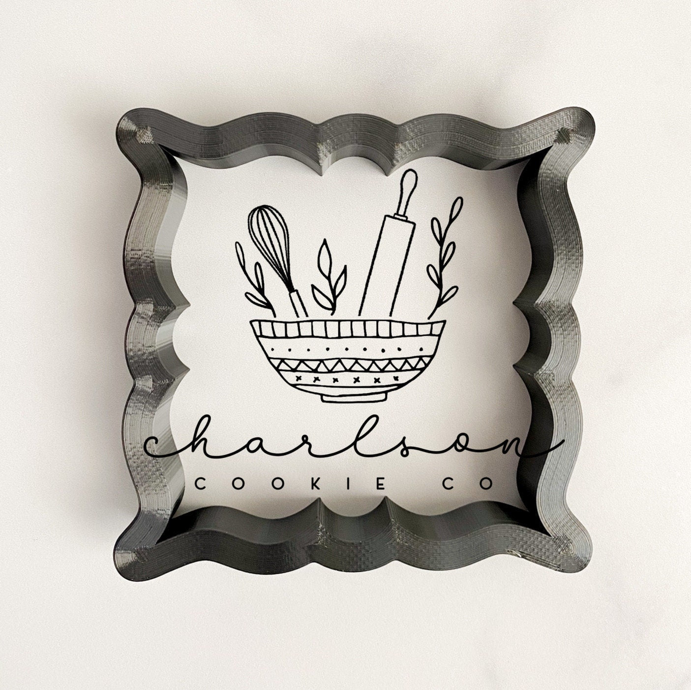 Madison plaque cookie cutter
