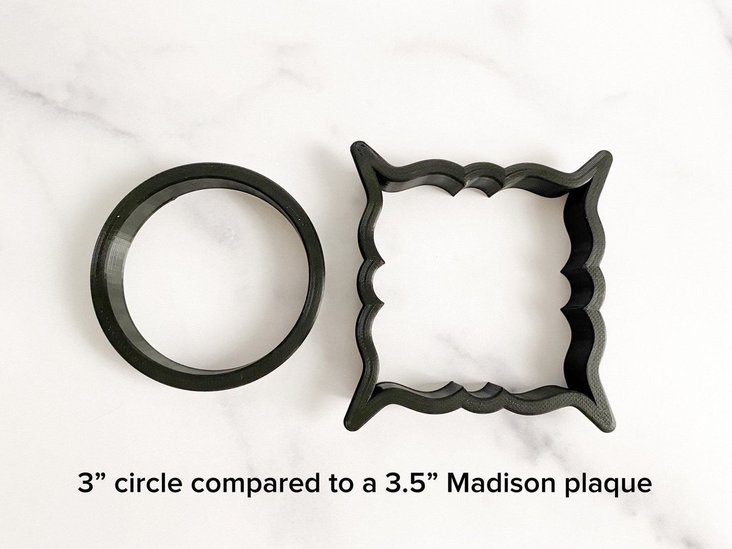 Madison plaque cookie cutter
