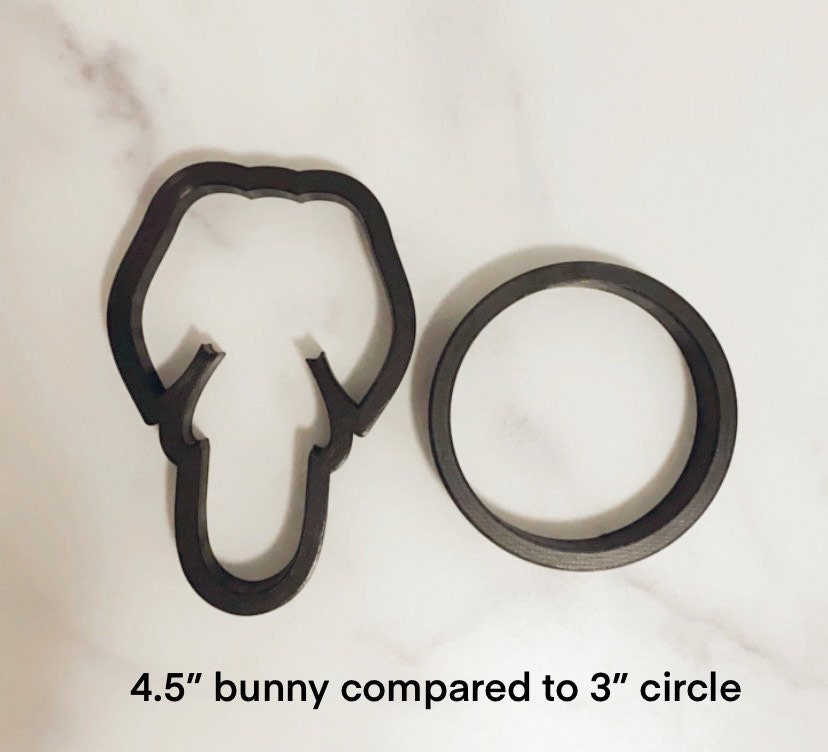 Bunny cookie cutter
