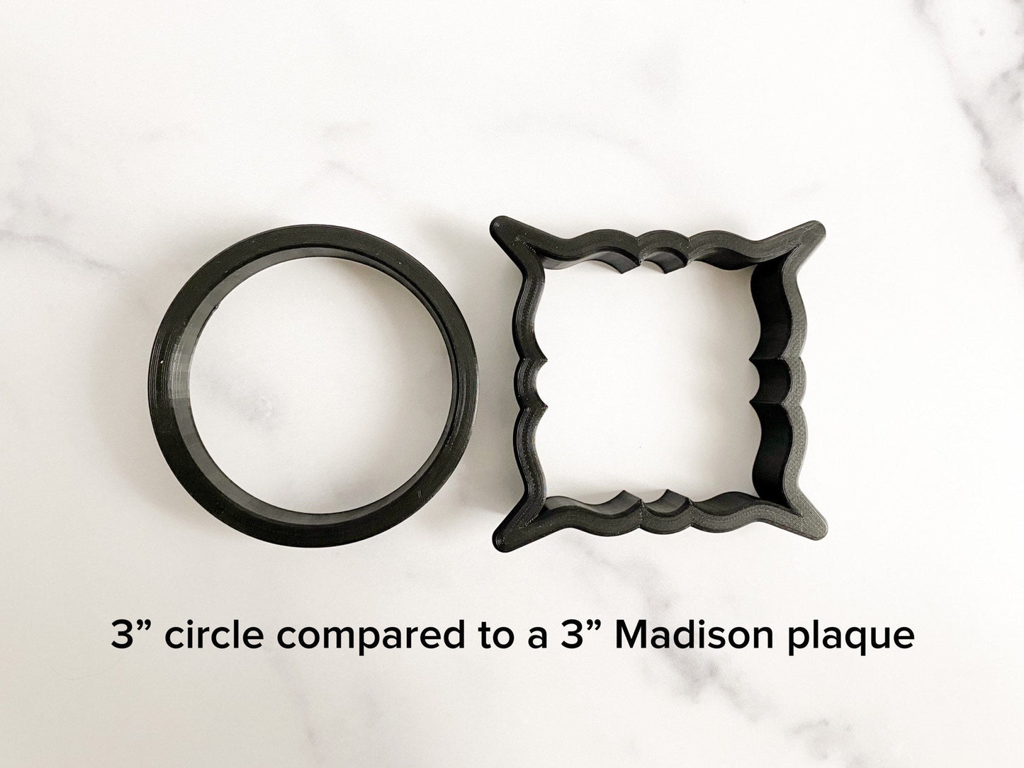 Madison plaque cookie cutter