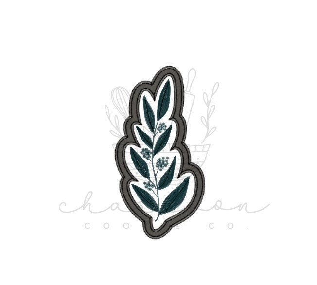 Leaf no. 1 cookie cutter