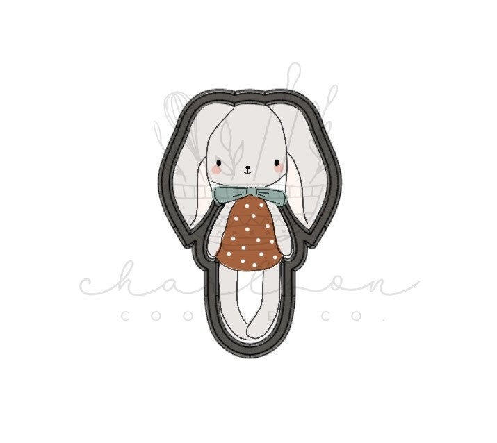 Bunny cookie cutter