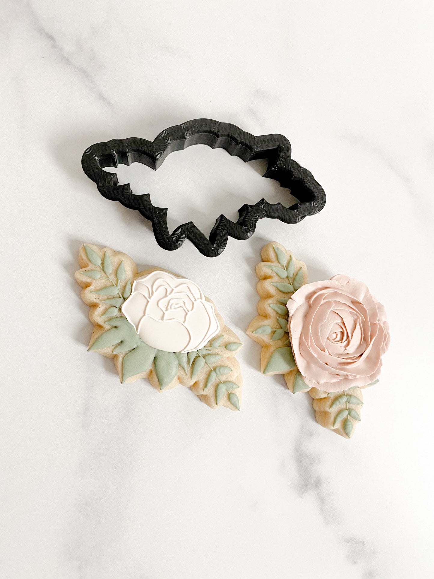 Peony no. 1 cookie cutter