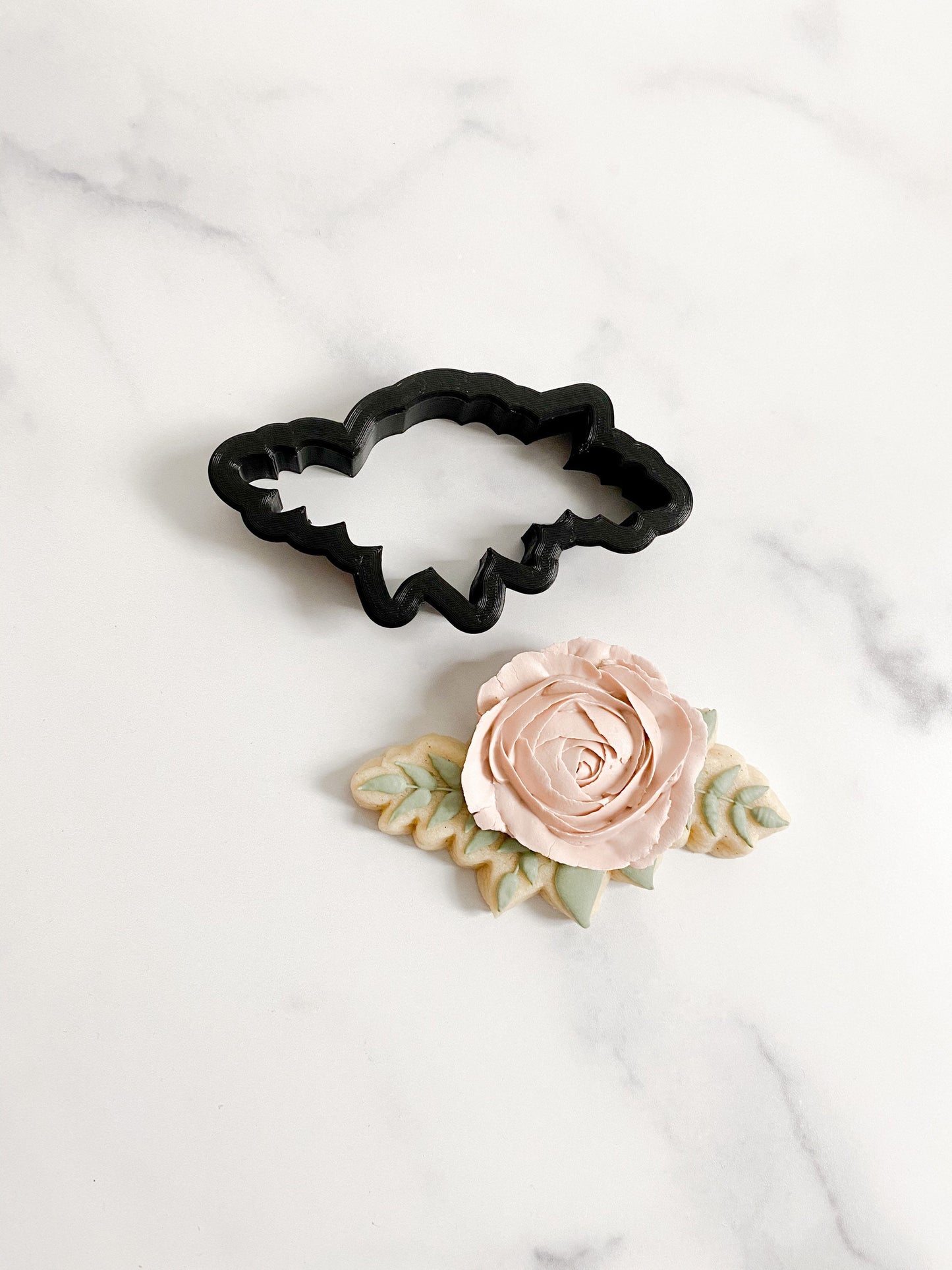 Peony no. 1 cookie cutter