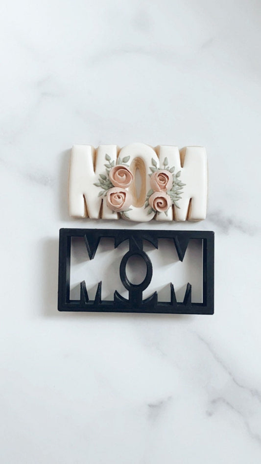 Mom cookie cutter