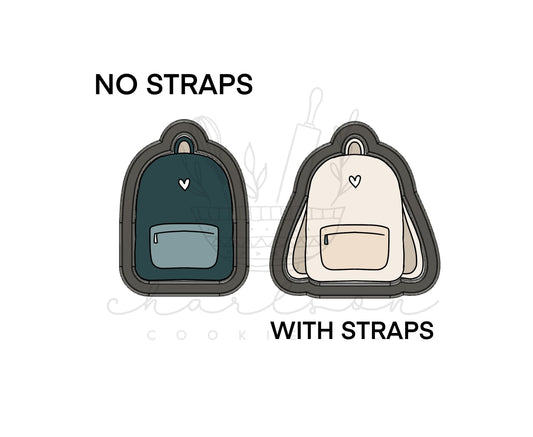Backpack cookie cutter
