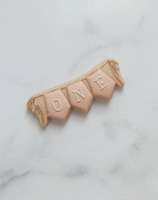 Banner cookie cutter