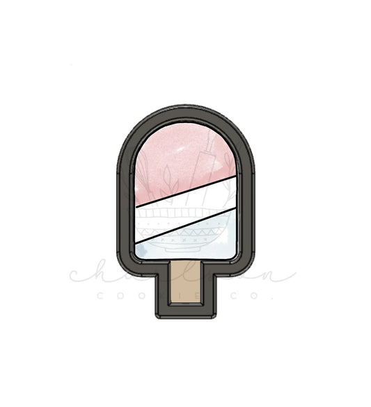 Ice pop no. 1 cookie cutter