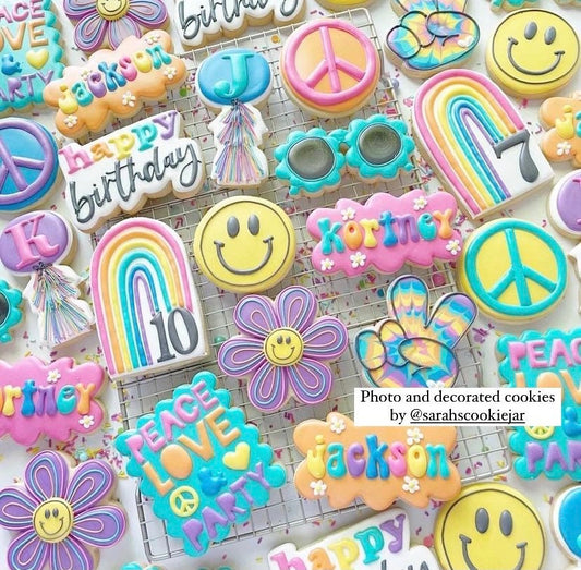 Happy birthday no. 1 cookie cutter