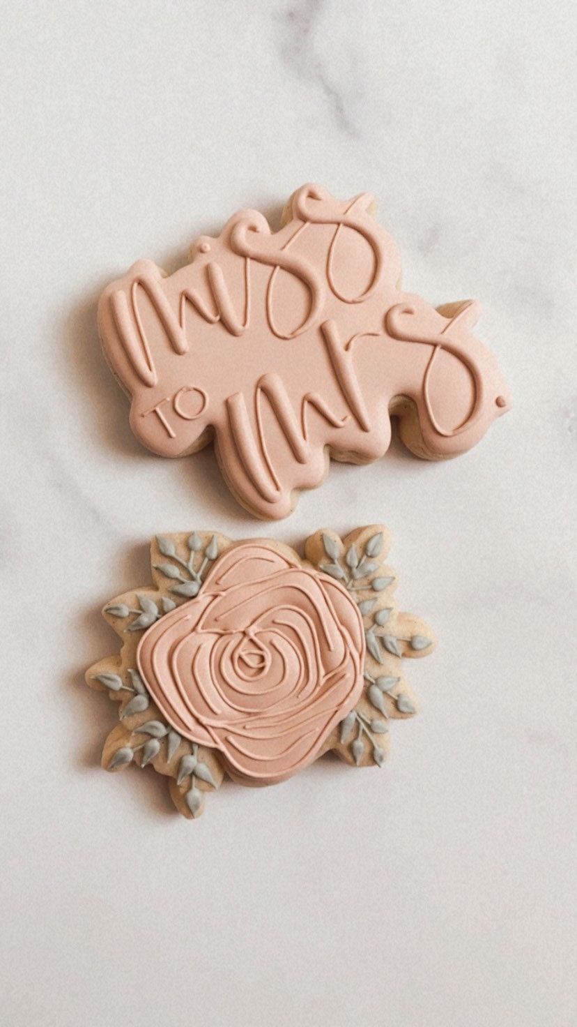 Miss to Mrs. cookie cutter