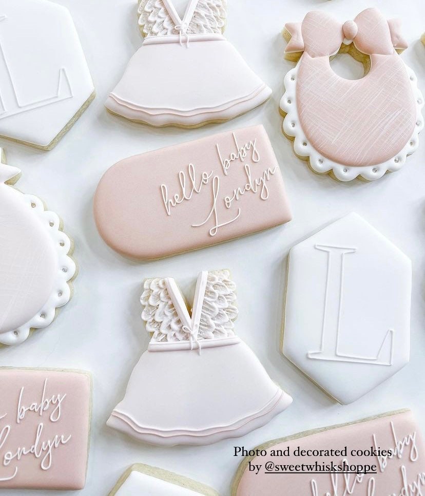 Baby dress no. 1 cookie cutter