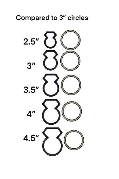 Ring no. 1 cookie cutter