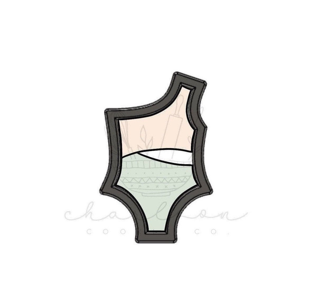 Swim suit no. 1 cookie cutter
